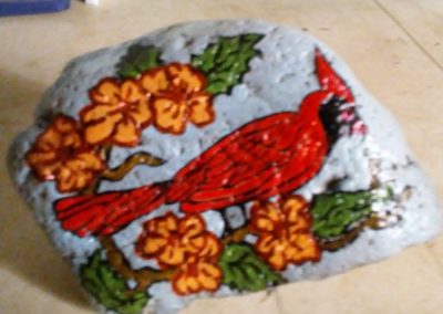 Red Cardinal Rock
