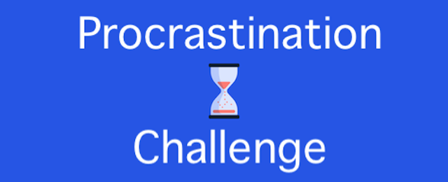Procrastination Challenge