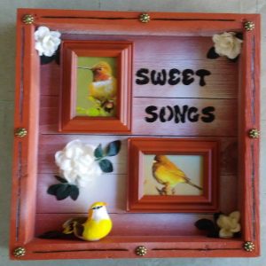 Refurbished Shadow Box Picture Frame by Shirley's Yard Art
