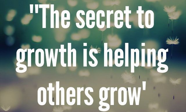 Helping others Grow