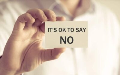 Putting You First, Part Three, Saying NO